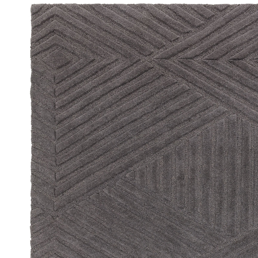 Hague Charcoal Rug, in 3 Sizes