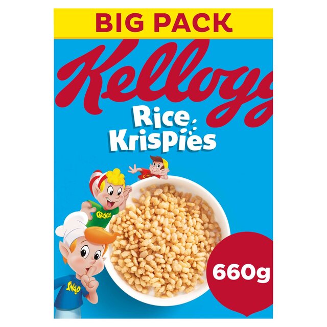 Kellogg's Rice Krispies Breakfast Cereal    660g