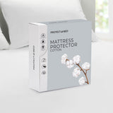 Protect-A-Bed Cotton Mattress Protector Small Double, imported from the UK