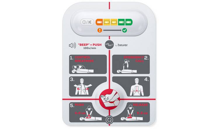 Beurer LifePad RH112 resuscitation aid, UK version