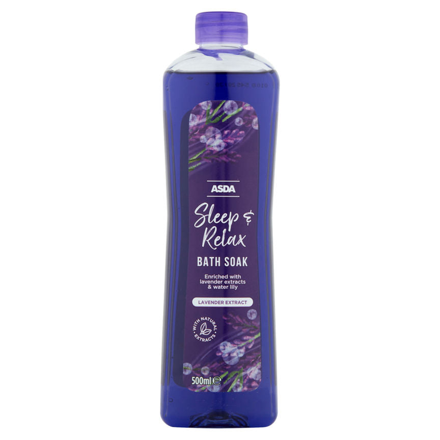 ASDA Sleep & Relax Bath Soak Lavender Extract GOODS ASDA   