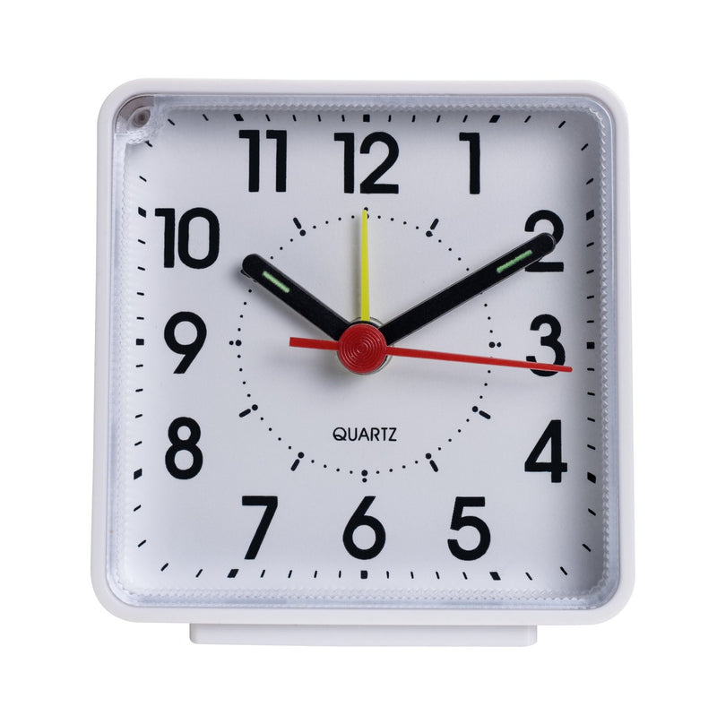 Argos Home white analogue alarm clock - British product