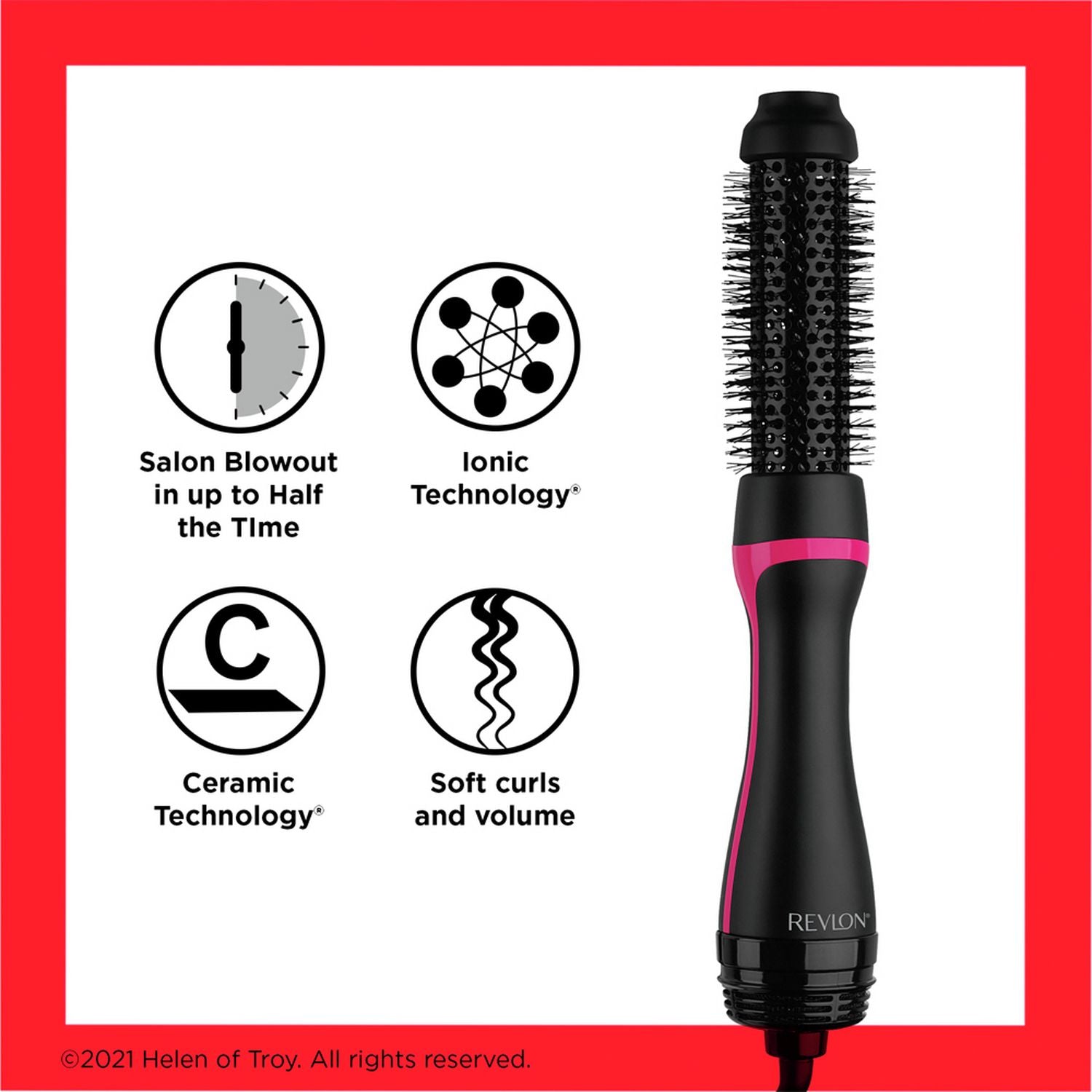 Revlon One-Step Booster hot air styler - British product
