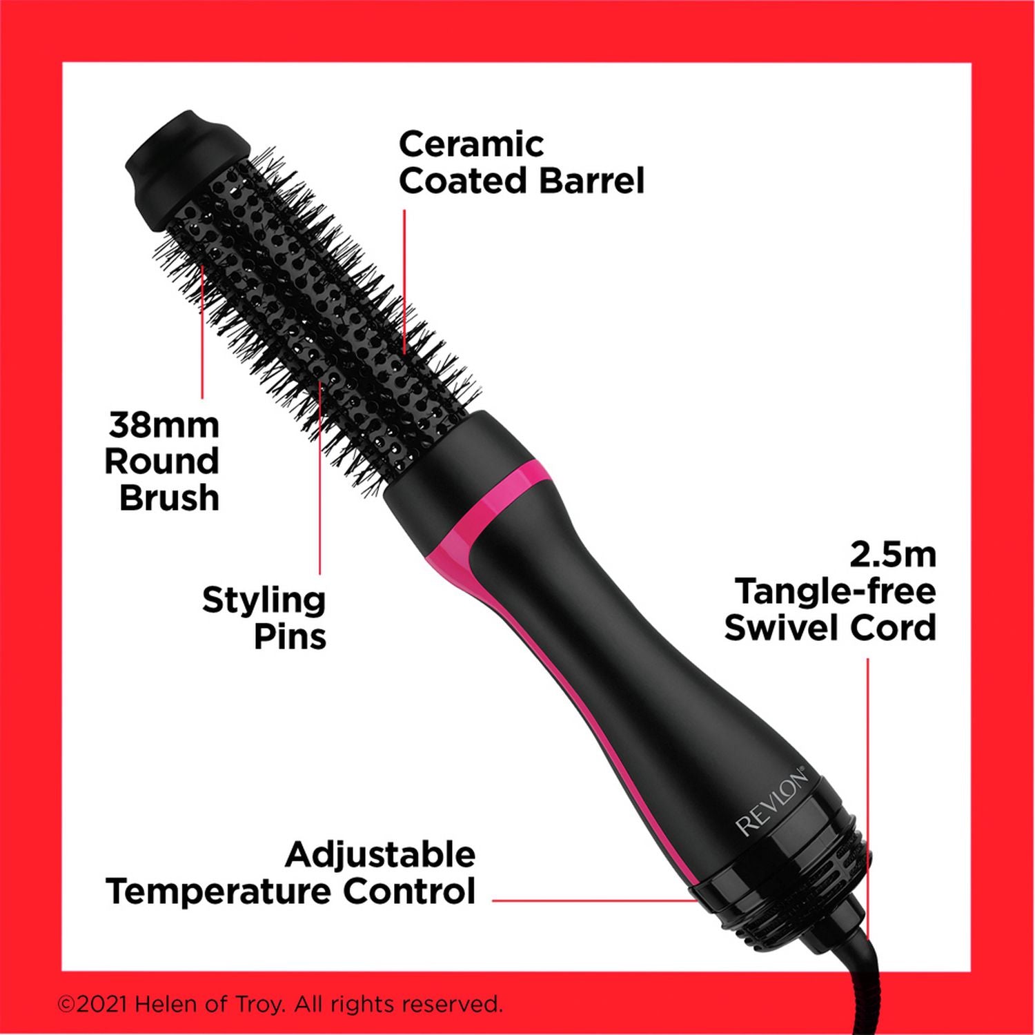 Revlon One-Step Booster hot air styler - British product