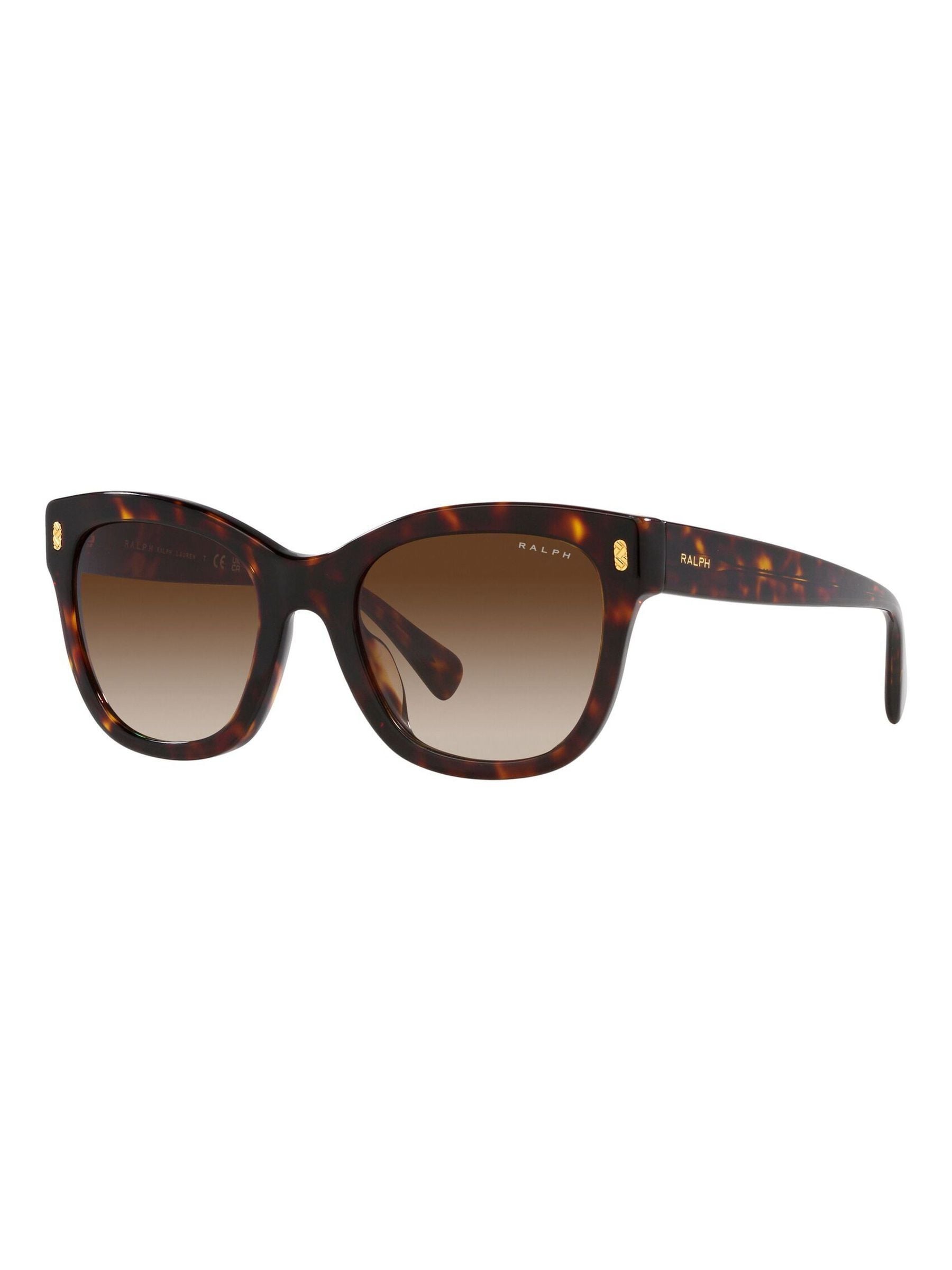 Ralph Lauren brown acetate sunglasses, imported from the UK