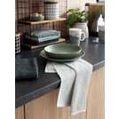 Habitat Zig Zag Terry tea towels pack of 5, UK version