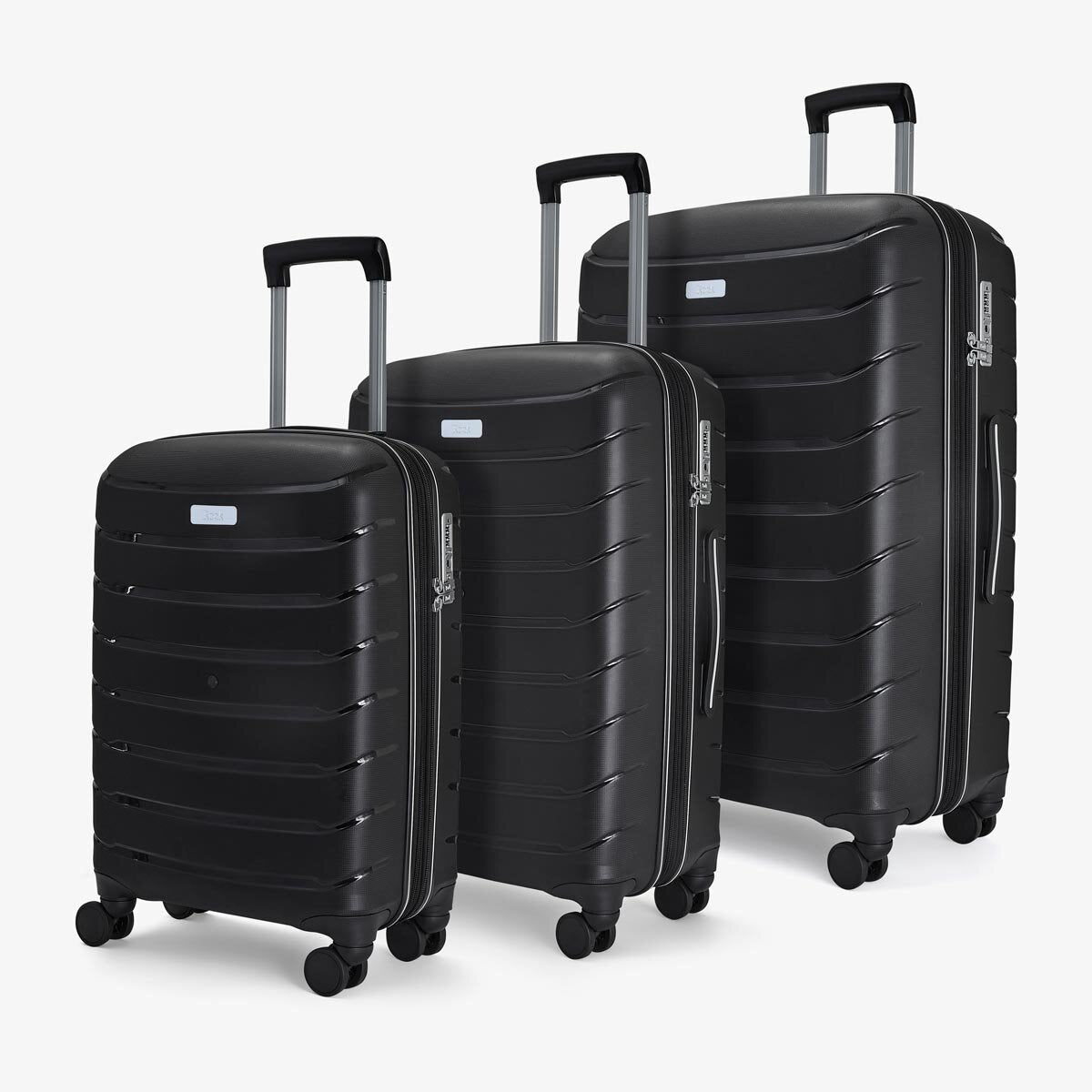 Rock Prime 3 piece hardside luggage set (British brand)