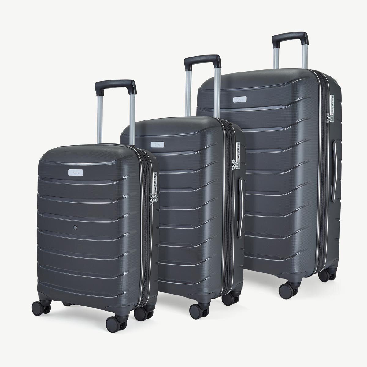 Rock Prime 3 piece hardside luggage set (British brand)