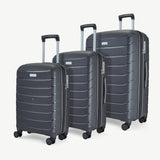 Rock Prime 3 piece hardside luggage set (British brand)