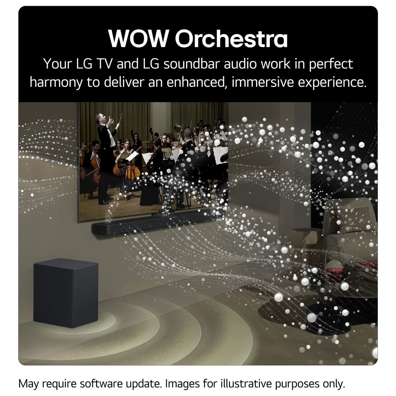 LG USC9S 3.1.3ch sound bar with wireless subwoofer, UK version
