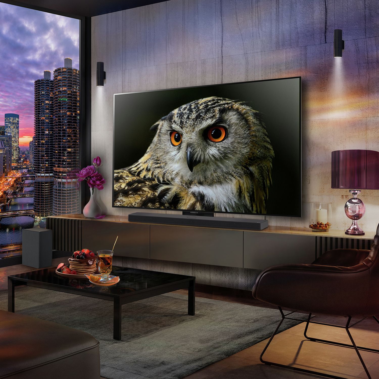 LG USC9S 3.1.3ch sound bar with wireless subwoofer, UK version