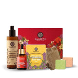 Saabuni Morning Ritual Gift Set jasmine cream saffron serum UK version