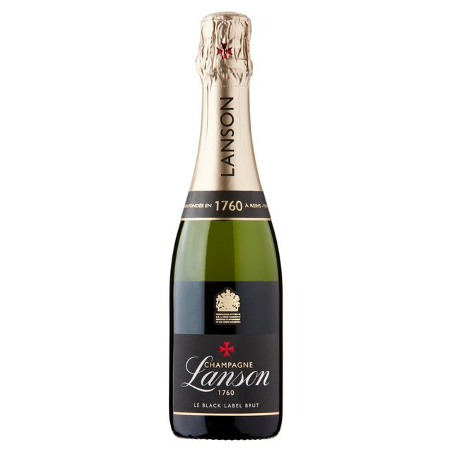 Lanson Black Label Brut Champagne NV Half Bottle   37.5cl GOODS M&S   