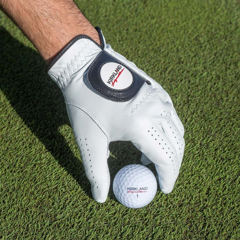 Kirkland Signature golf gloves 4 pack 4 sizes (British brand)