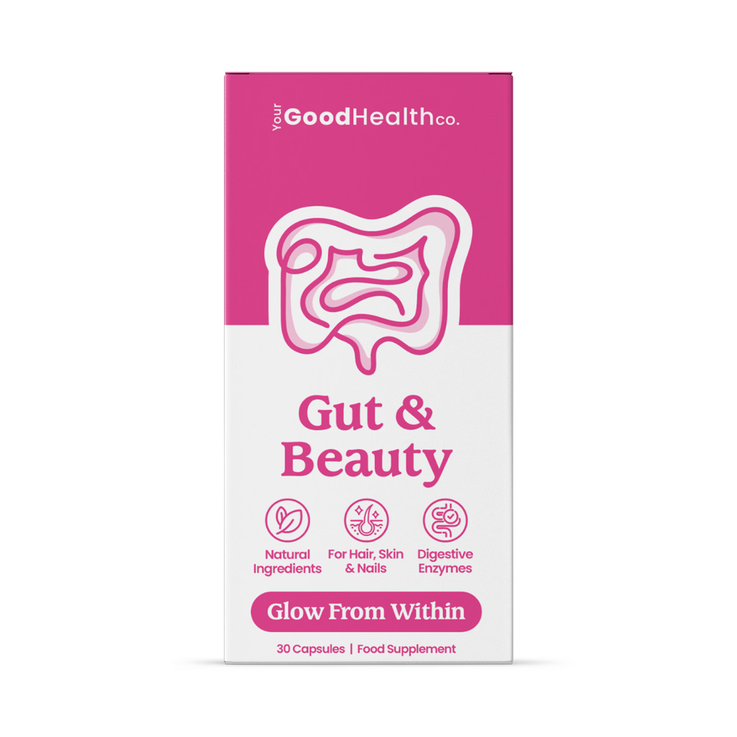 Your Good Health Co Gut and Beauty 60 capsules (British brand)