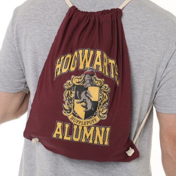 Harry Potter Hogwarts Alumni Hufflepuff Drawstring Bag GOODS Superdrug   