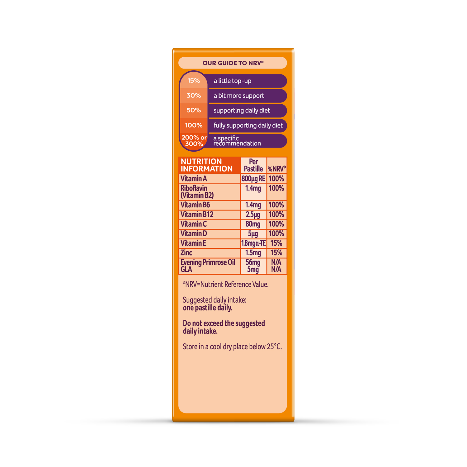 Bassetts multivitamin gummies 12-18 EPO orange passion fruit 30 gummies - British product