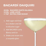 Bacardi Carta Blanca Superior White Rum   1L GOODS M&S   