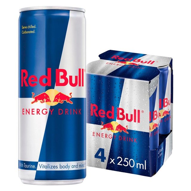 Red Bull Energy Drink   4 x 250ml