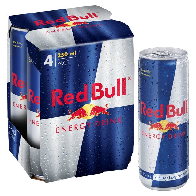 Red Bull Energy Drink   4 x 250ml GOODS M&S   