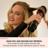 Revlon One-Step Volumiser Plus with detachable head - British product