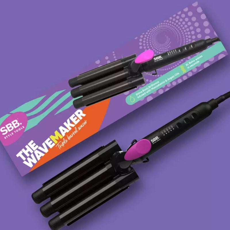 SBB triple barrel waver black, imported from the UK