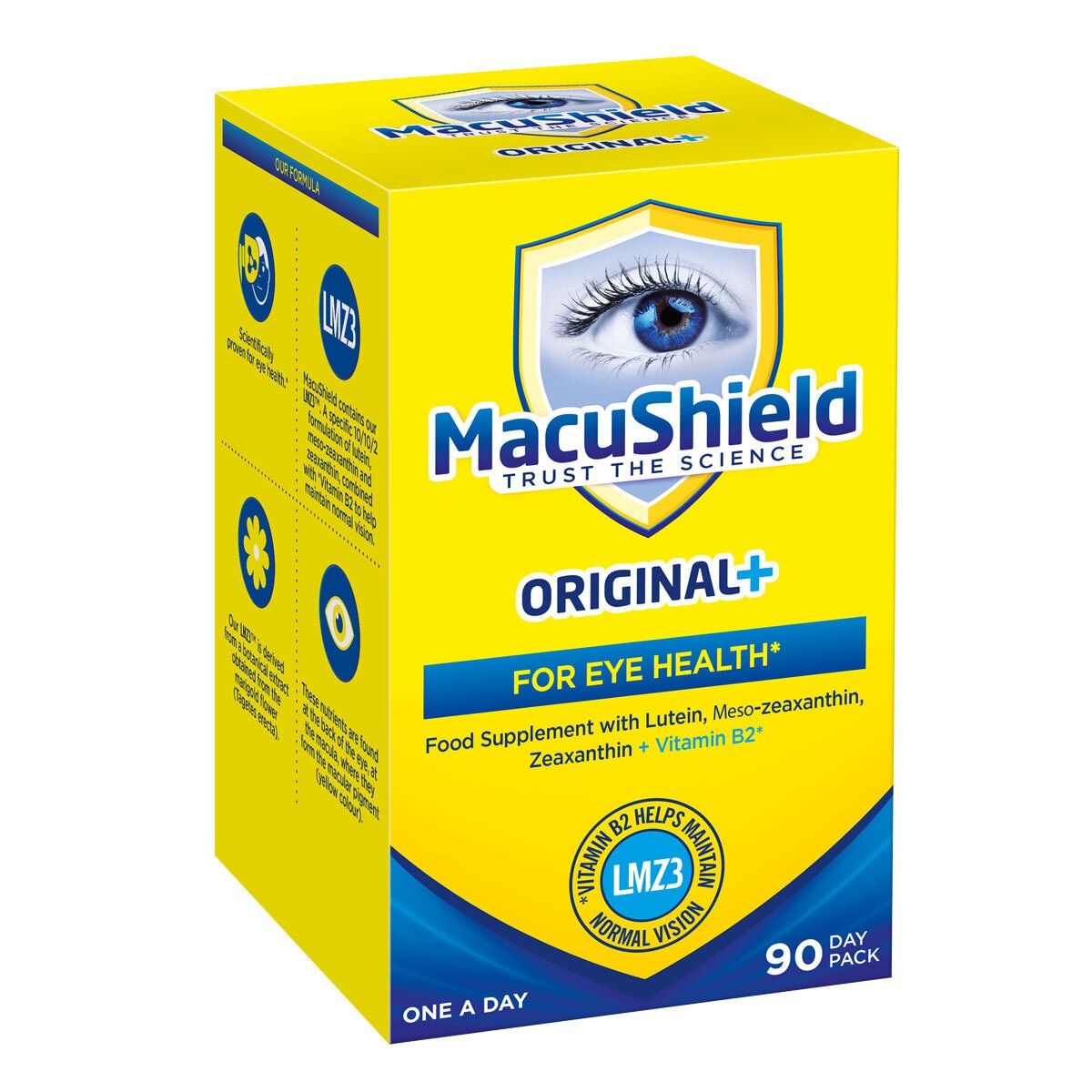 MacuShield Original+ Capsules, 90 Pack GOODS Costco UK