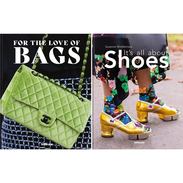 Fashion books set handbags and shoes hardcover - British product