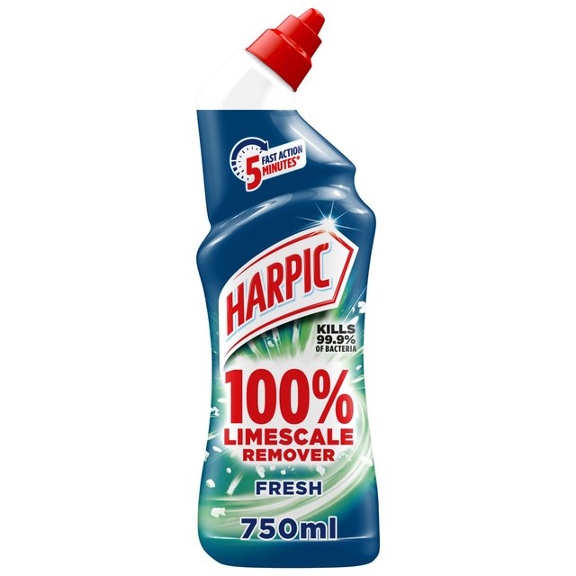 Harpic 100% Limescale Remover Fresh Toilet Cleaner   750ml GOODS M&S   