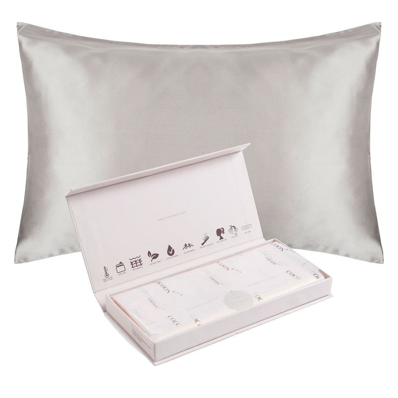 Cocoonzzz 100% mulberry silk pillowcase 51x76cm, UK version