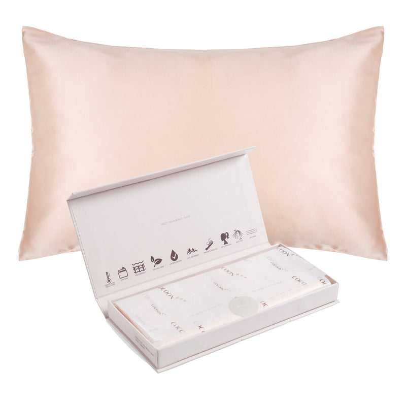 Cocoonzzz 100% mulberry silk pillowcase 51x76cm, UK version