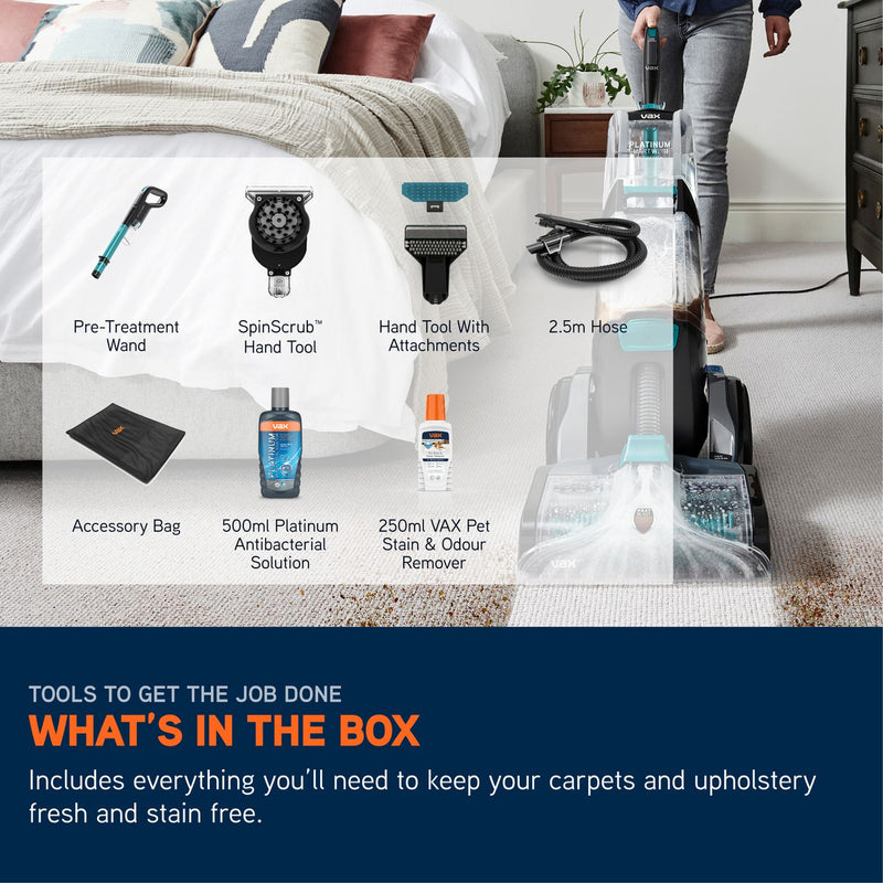 Vax SmartWash Pet carpet cleaner 8.9kg (British brand)