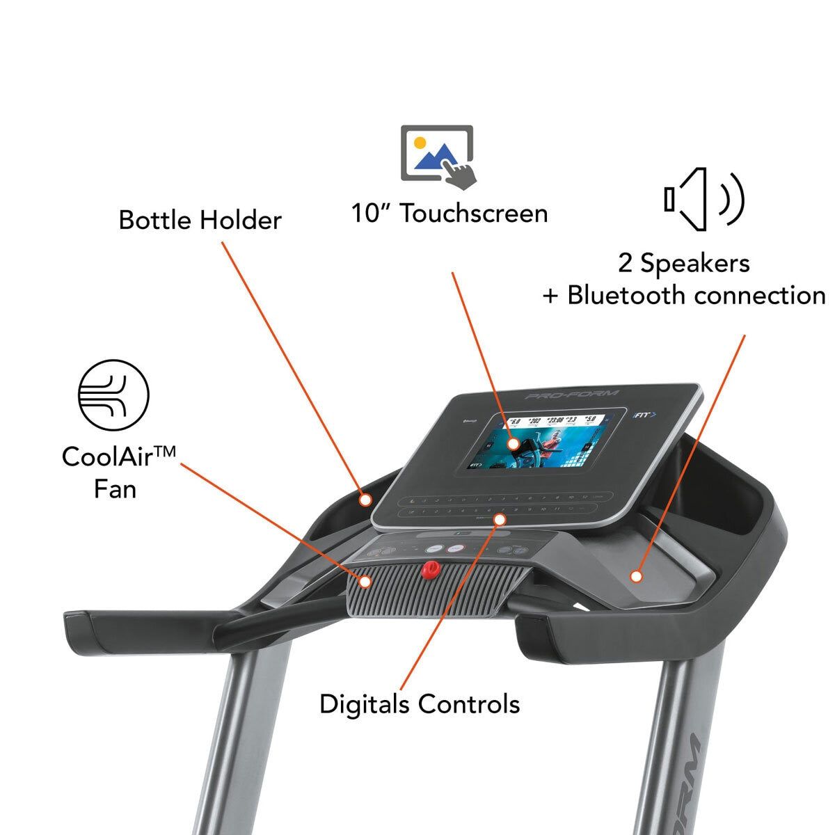 Installed ProForm Pro 2000 Folding Treadmill GOODS Costco UK