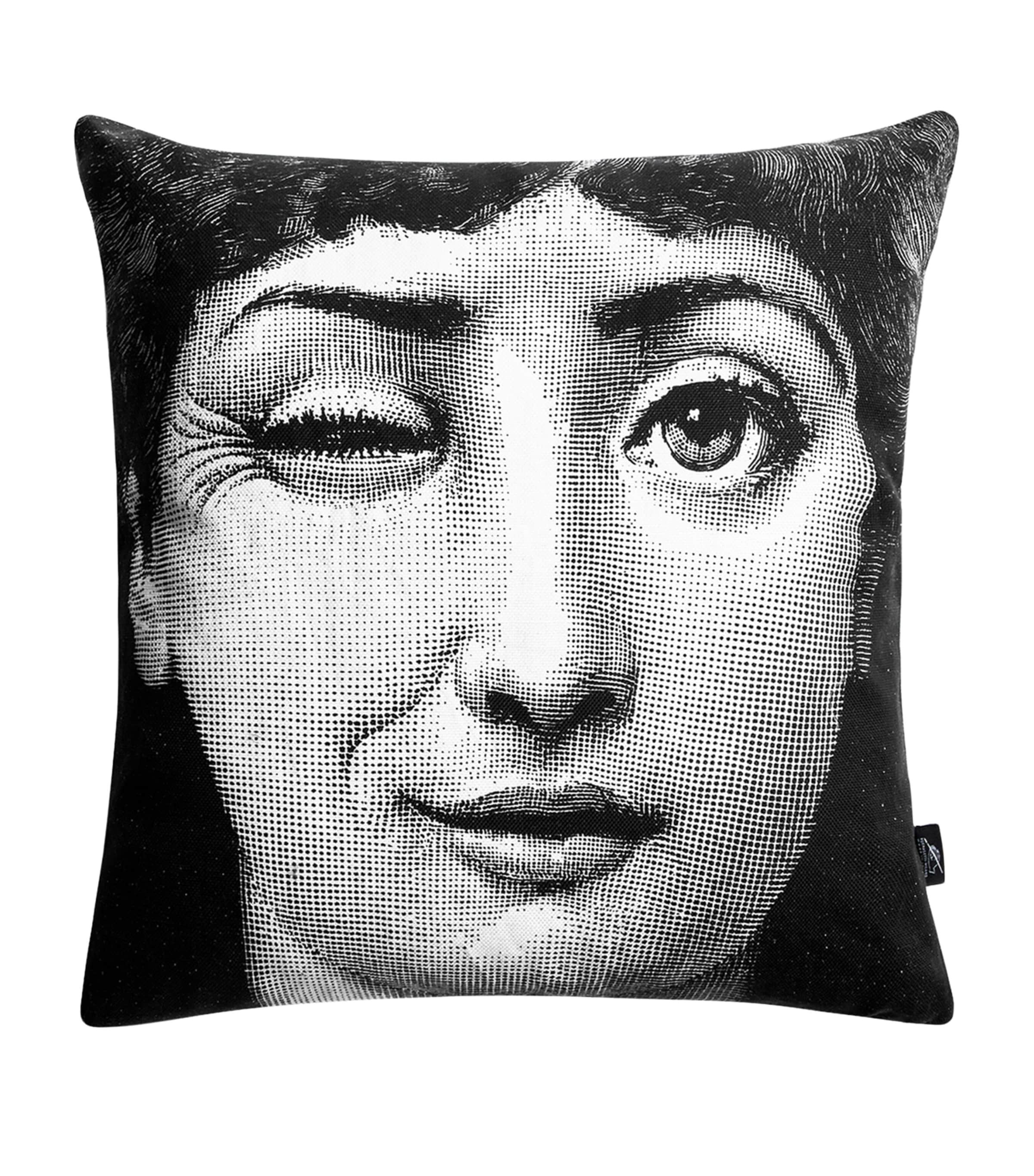 Fornasetti Tema e Variazioni No. 82-130 cushion 40cm x 40cm - British product
