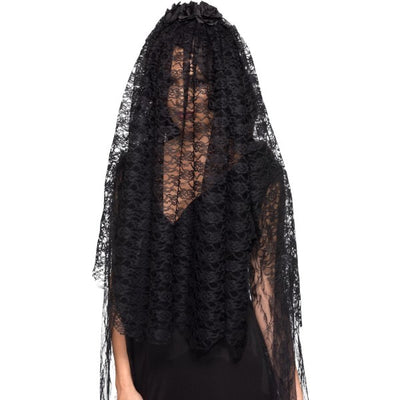 Superdrug Smiffys Black Widow Veil- Buy online at McGrocer