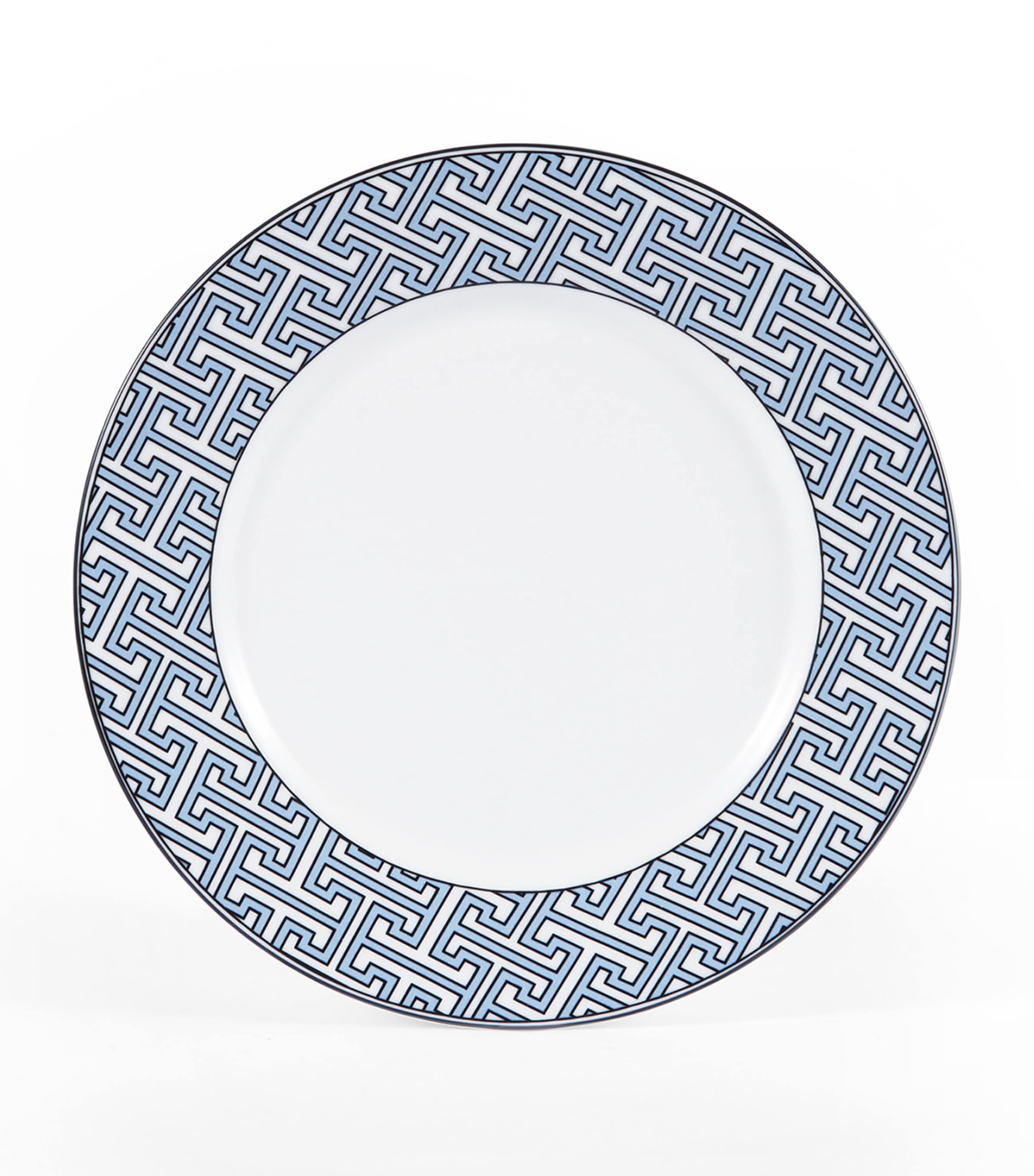 O.W. London geometric print dessert plates, 21cm, imported from the UK