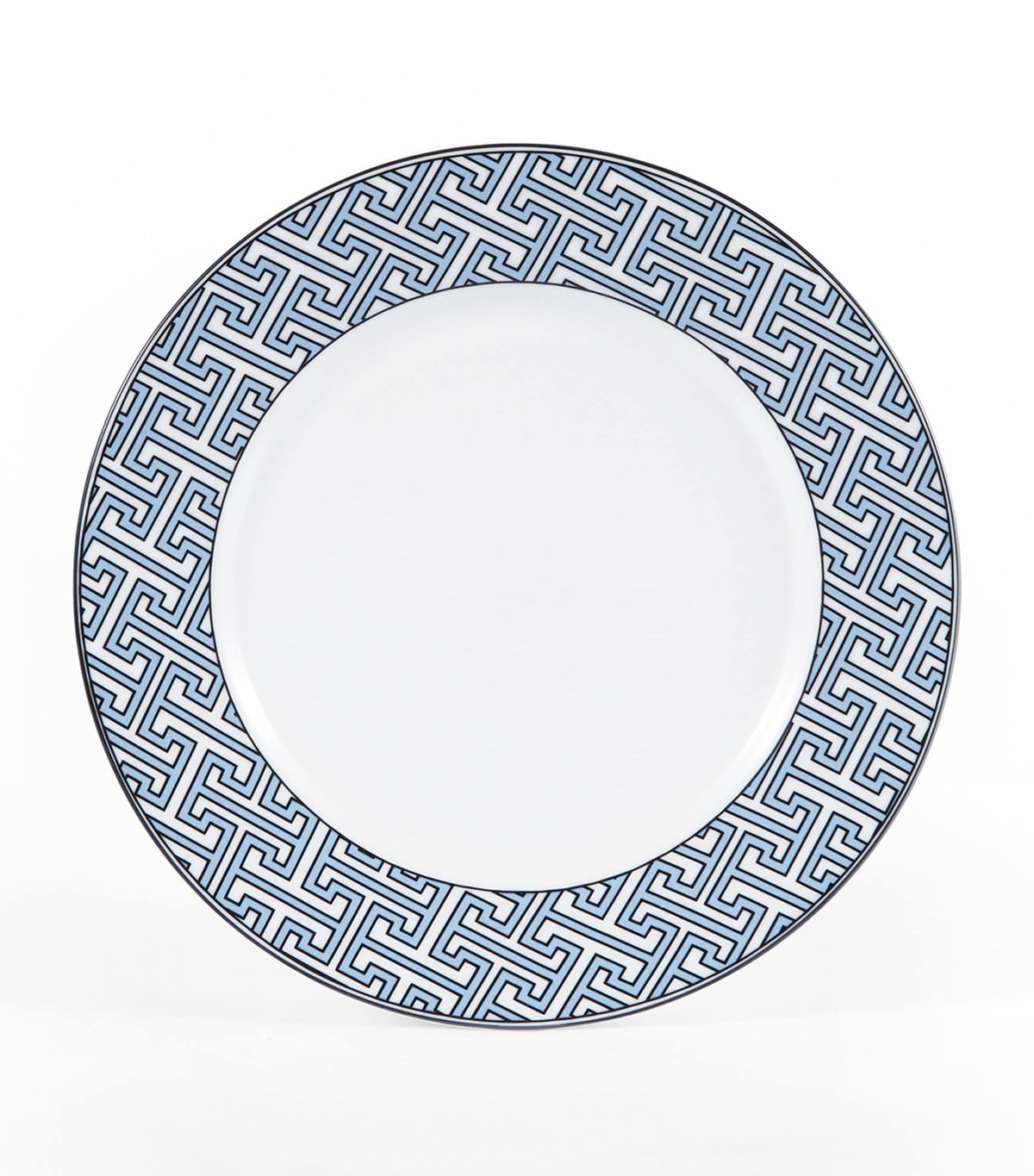 O.W. London geometric print dessert plates, 21cm, imported from the UK