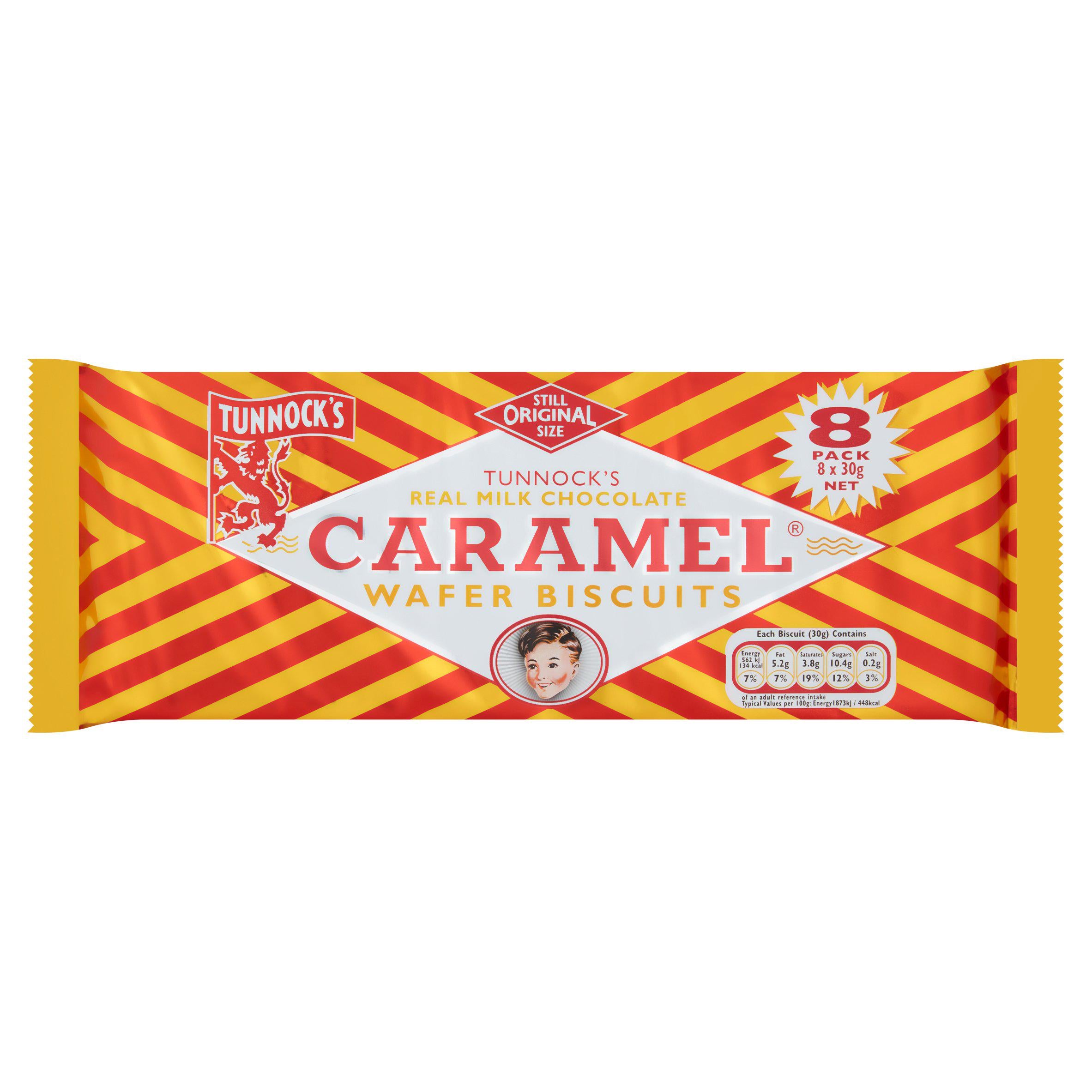 Tunnock's Caramel Wafers x8 GOODS Sainsburys   