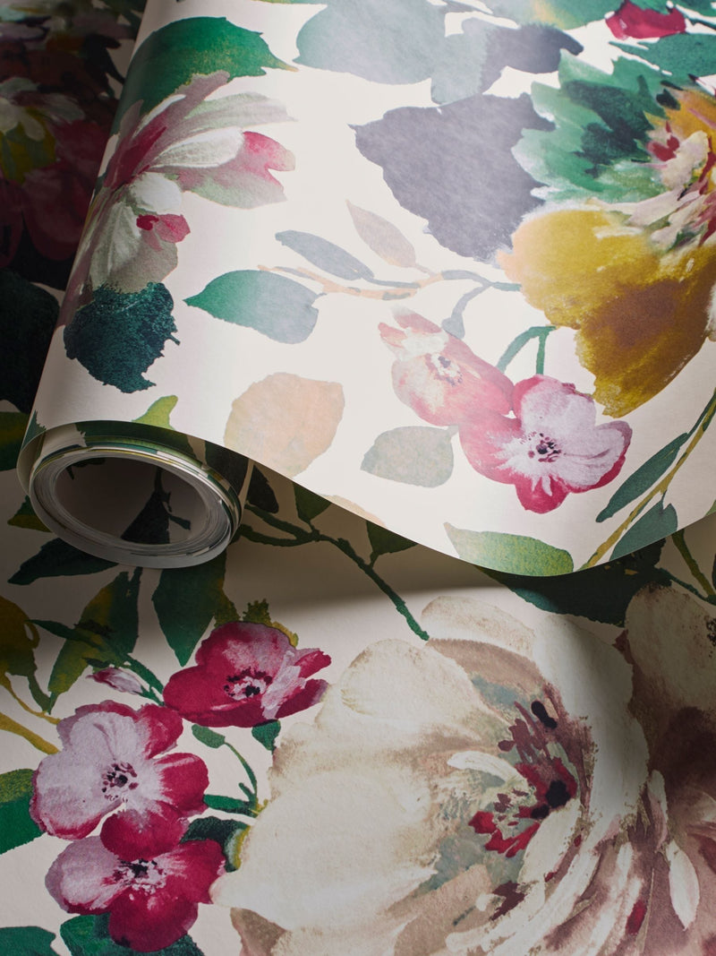 Clarke & Clarke Antique Bloom Exotica wallpaper 10M - British product