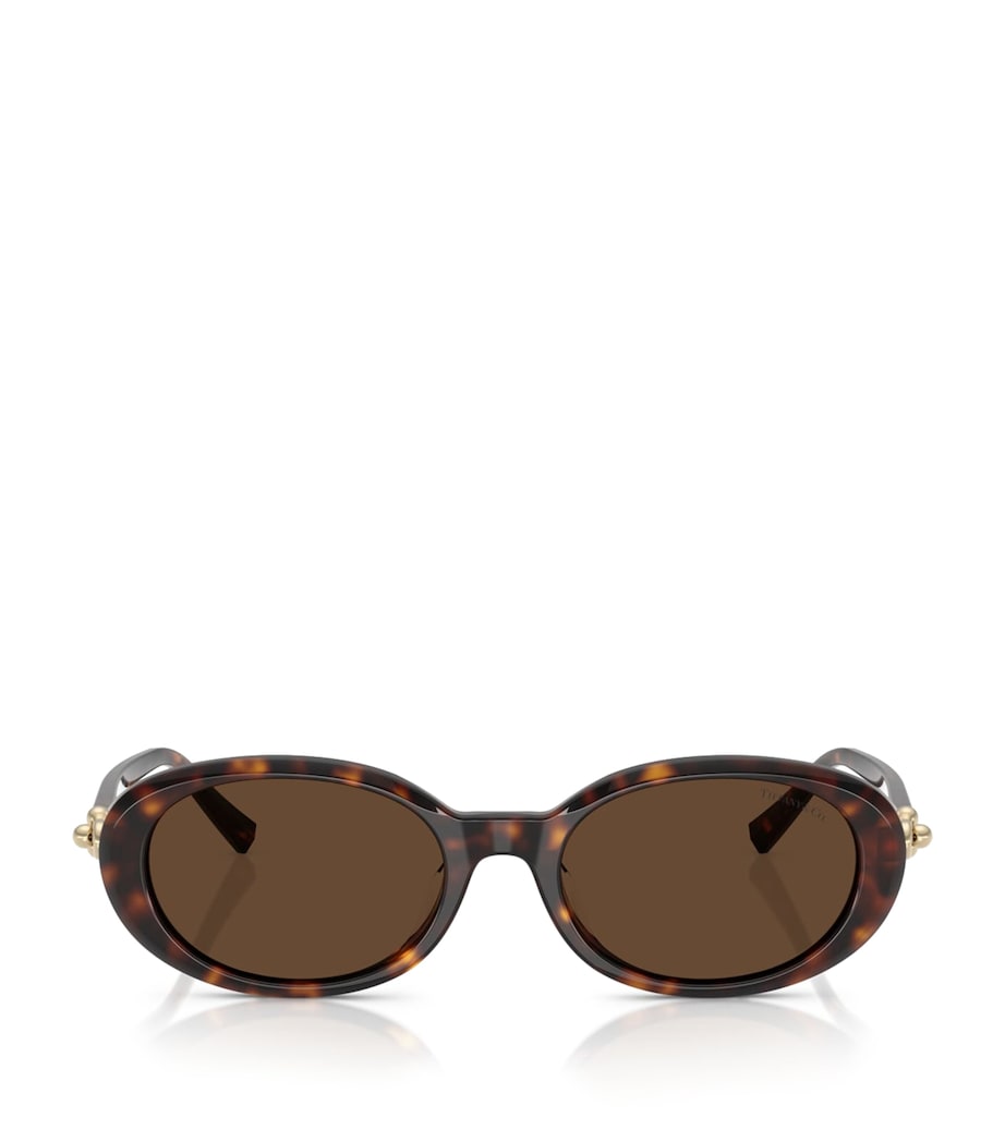 Tiffany & Co. oval acetate sunglasses TF4242D, UK version