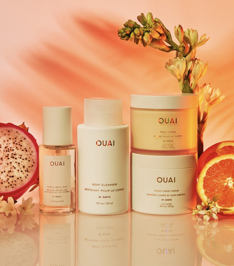 Ouai hair and body mist with dragon fruit and orange blossom scent 236ml, imported from the UK
