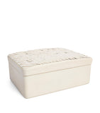 Ralph Lauren leather desk box with chevron design, imported from the UK