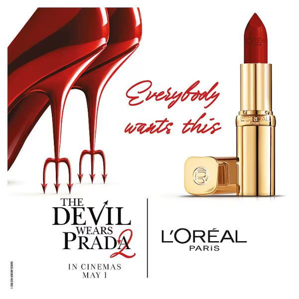 L'Oréal Paris lipstick 300 Le Rouge Paris, UK version
