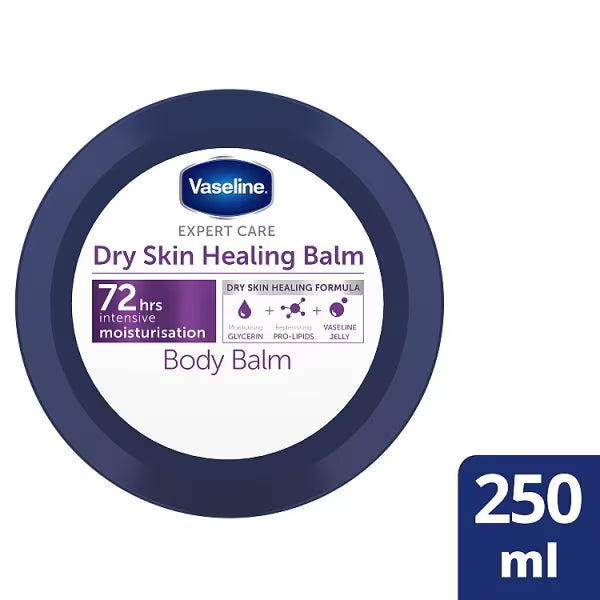 Vaseline Expert Care Dry Skin Balm 250ml (British brand)