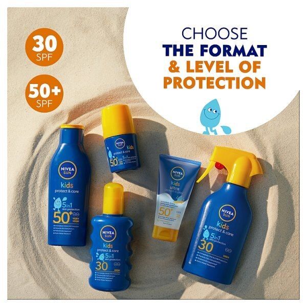 NIVEA SUN Kids Protect & Play Sun Cream Lotion SPF50+ 150ml GOODS Superdrug   