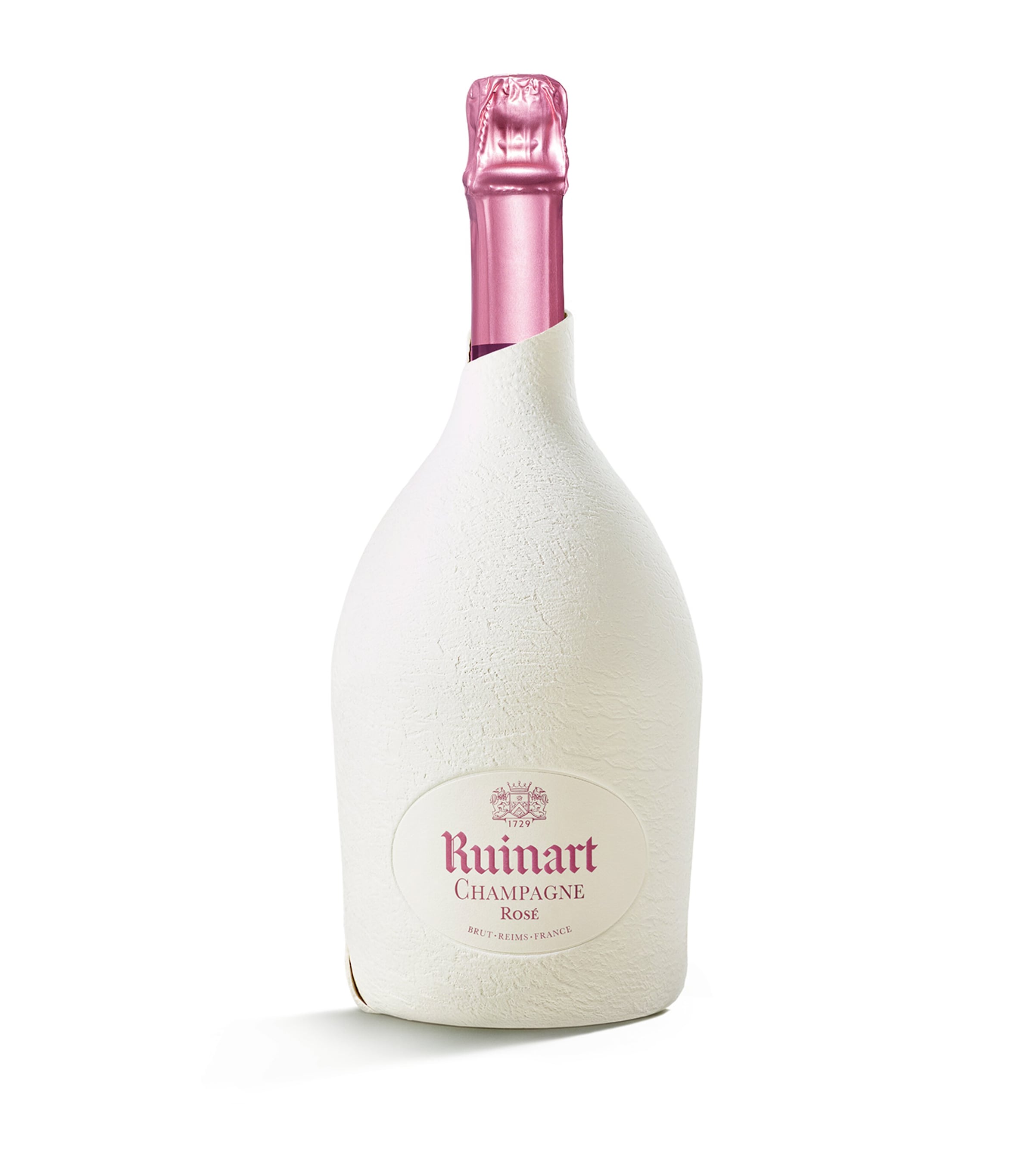Ruinart Non-Vintage Rosé Champagne 75cl, imported from the UK