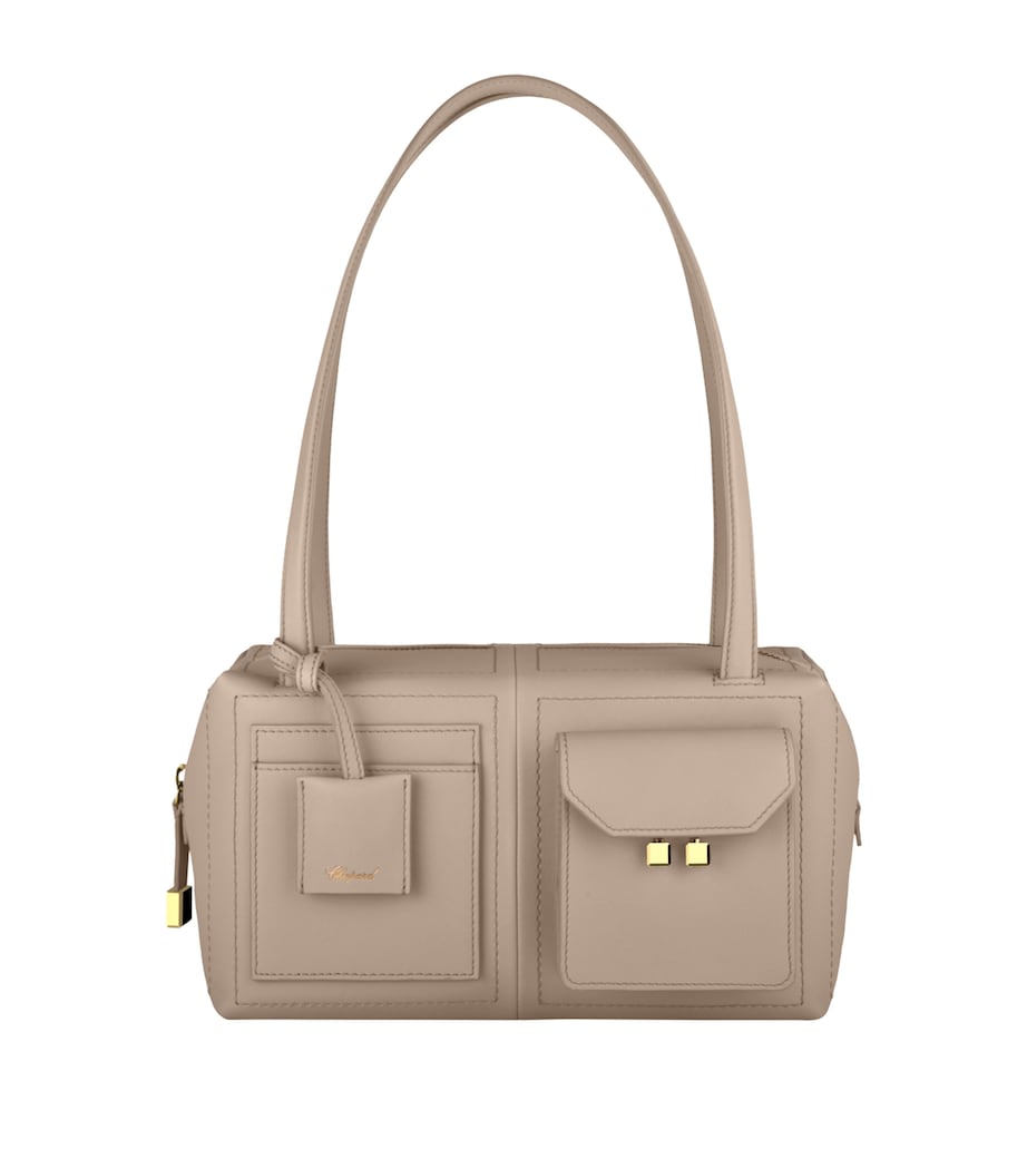 Chopard Ice Cube calfskin shoulder bag - imported from the UK