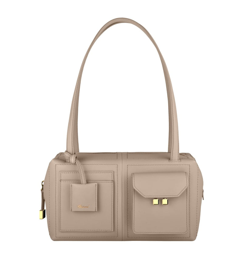Chopard Ice Cube calfskin shoulder bag - imported from the UK