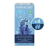 Natracare Super organic cotton tampons 64 count - British product