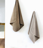 Honeycomb Weave Bath Sheet in Combed Cotton, 90cm x 180cm